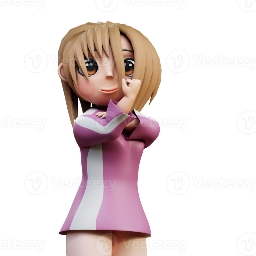 3D Illustration Strong Women png