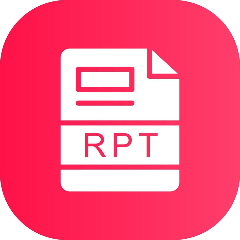 RPT Creative Icon Design vector