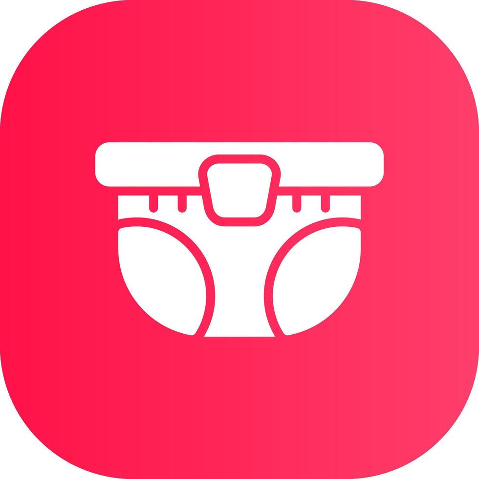 Diapers Creative Icon Design vector