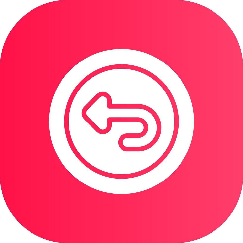 Undo Creative Icon Design vector
