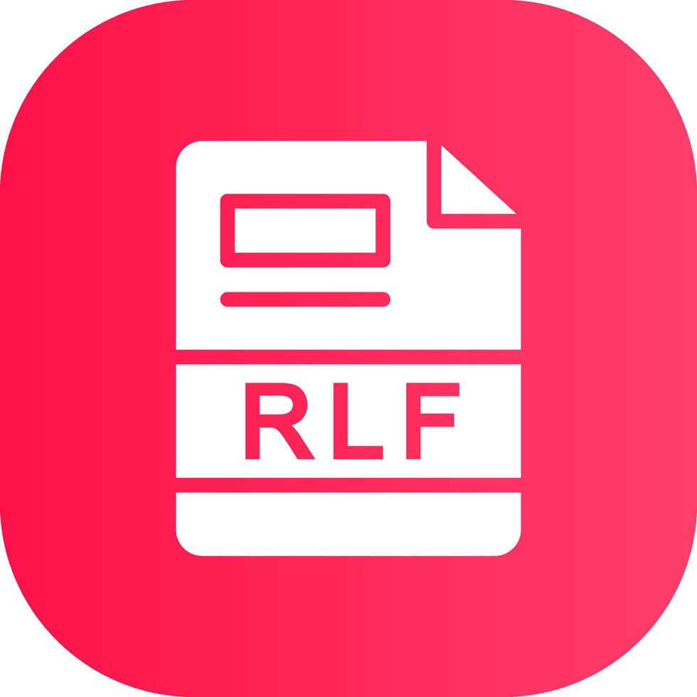 RLF Creative Icon Design vector