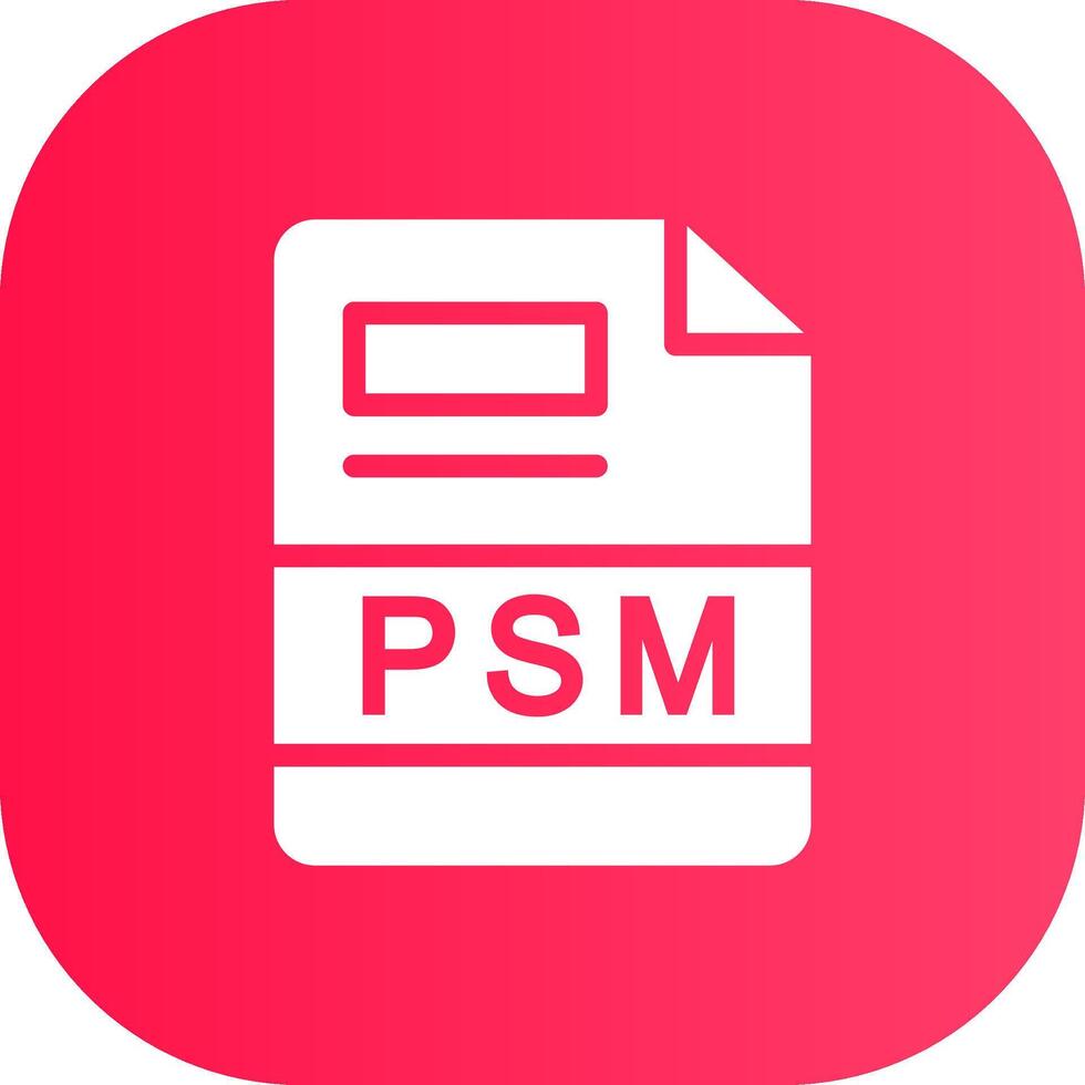 PSM Creative Icon Design vector