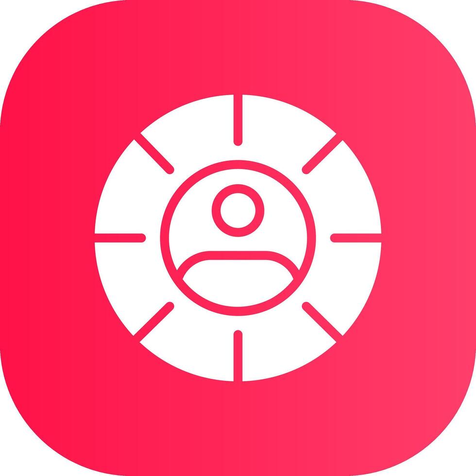 Targeting Creative Icon Design vector