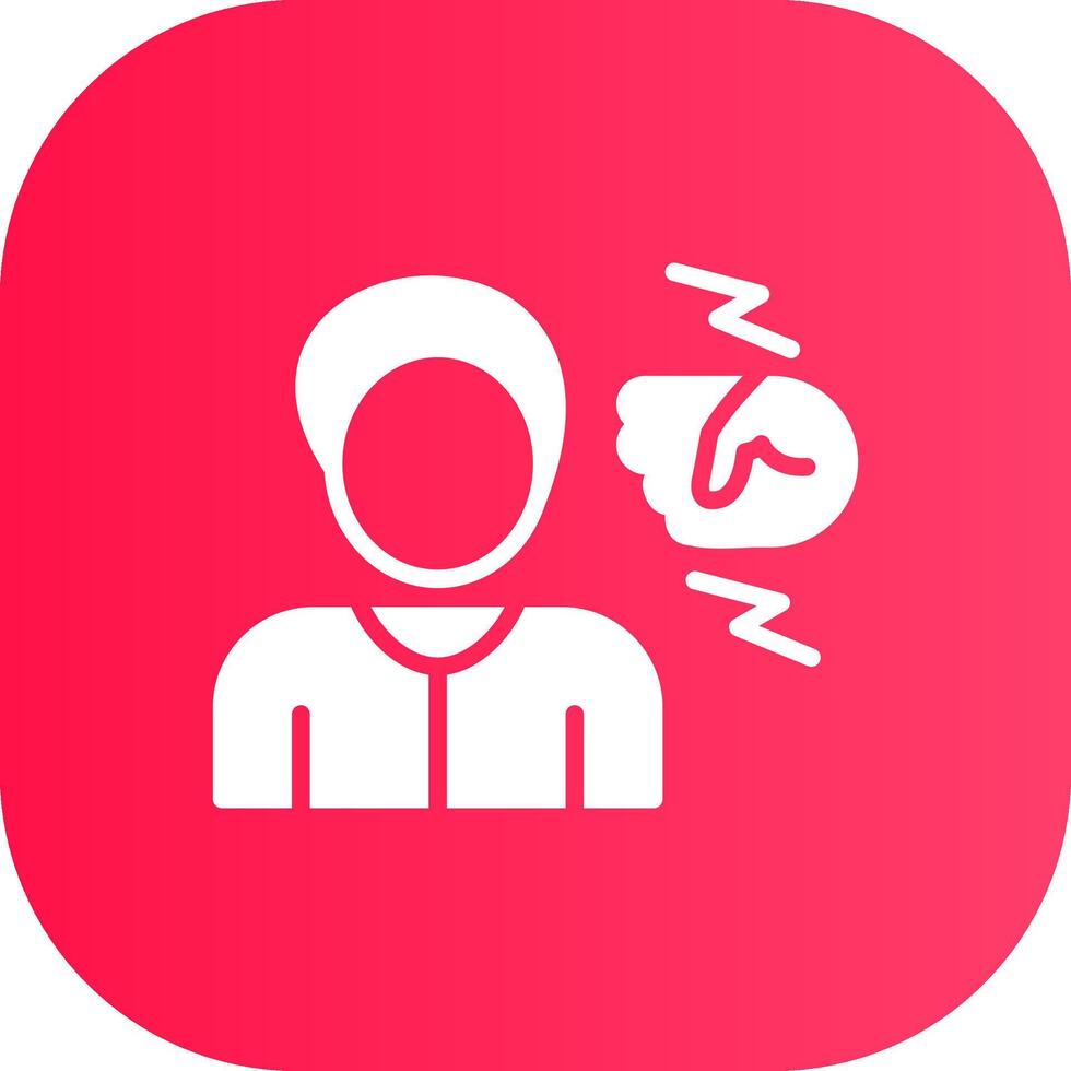 Peer Pressure Creative Icon Design vector