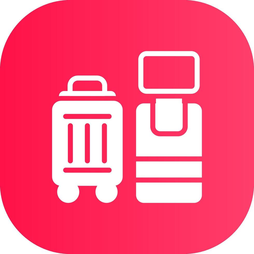 Self Check In Creative Icon Design vector