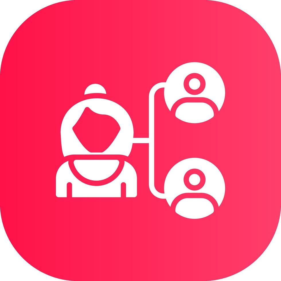 Manager Creative Icon Design vector