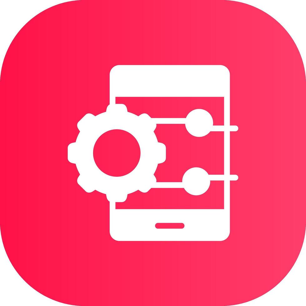 Project Management App Creative Icon Design vector
