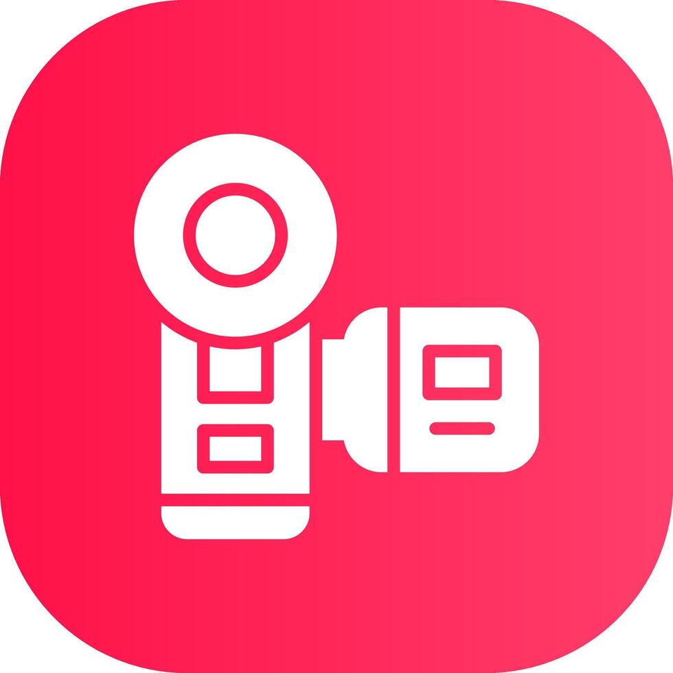 Video Camera Creative Icon Design vector