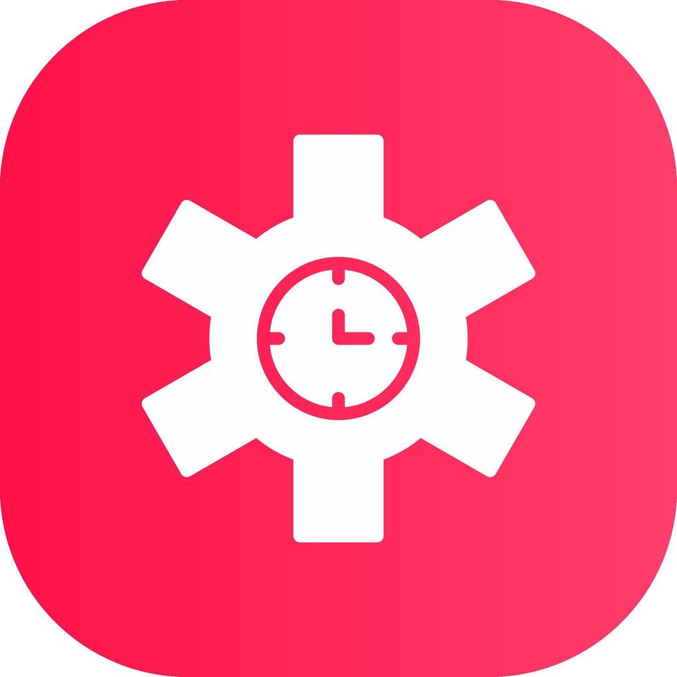 Time Management Creative Icon Design vector