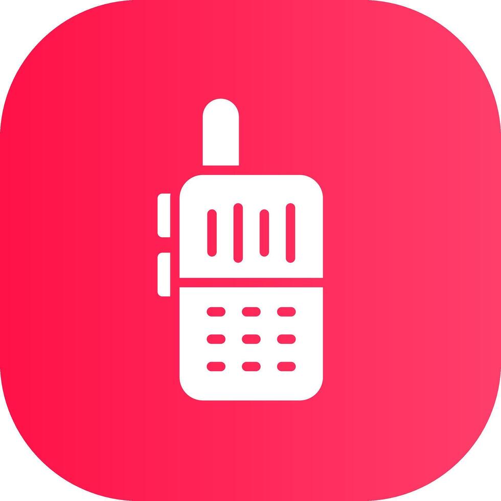 Walkie Talkies Creative Icon Design vector