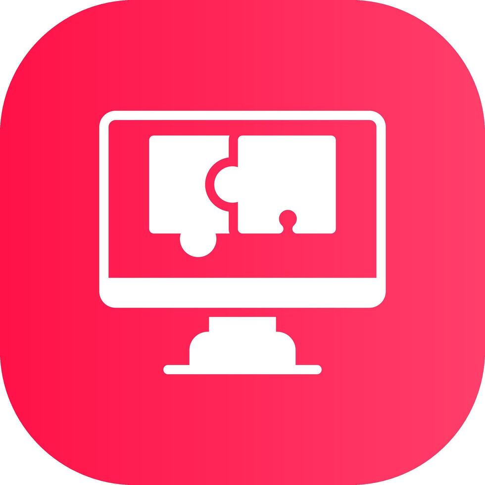 Puzzle Creative Icon Design vector