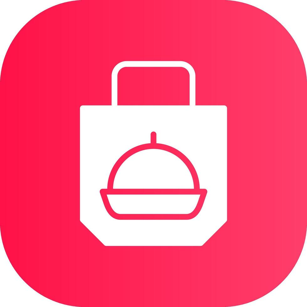 Food Delivery Creative Icon Design vector