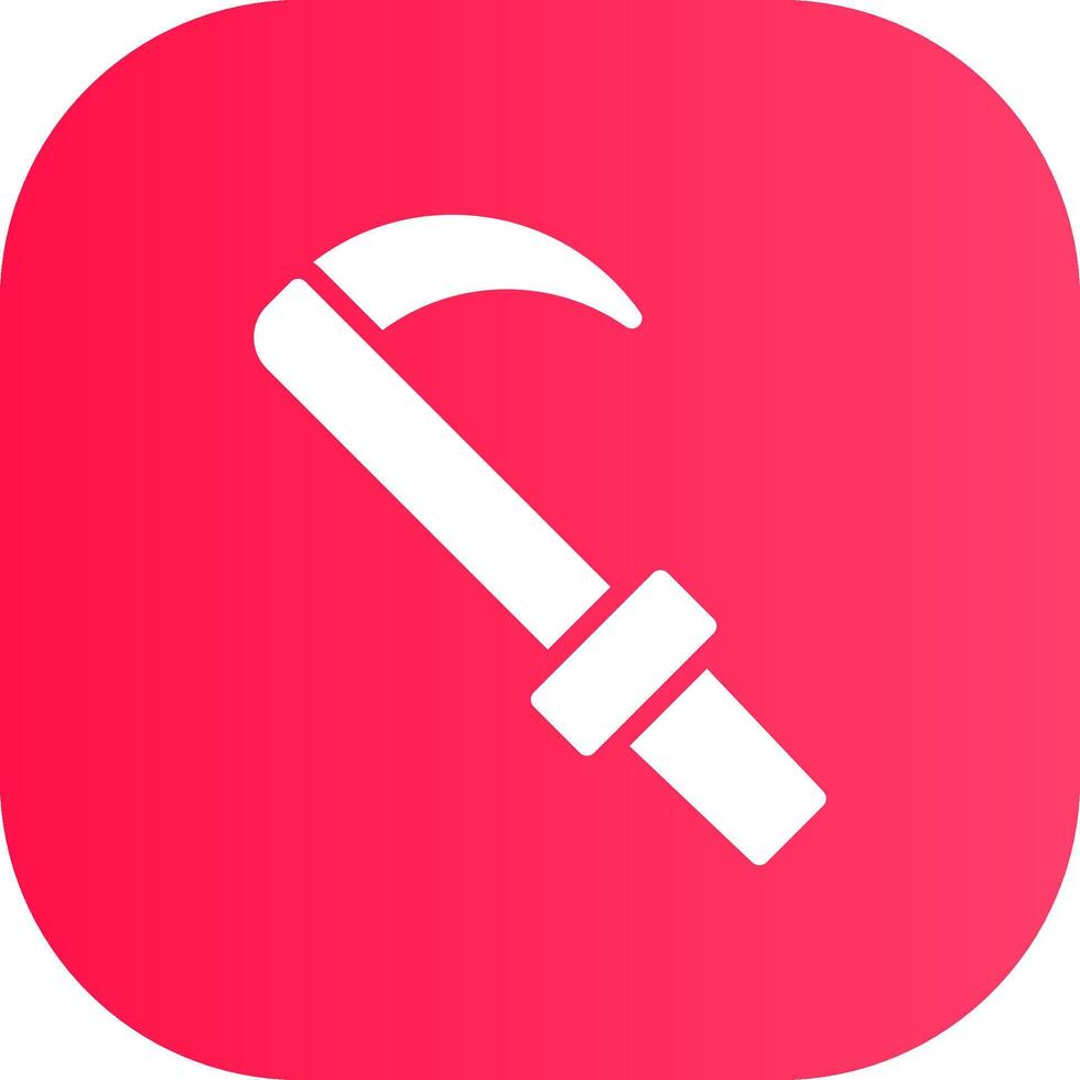 Scythe Creative Icon Design vector