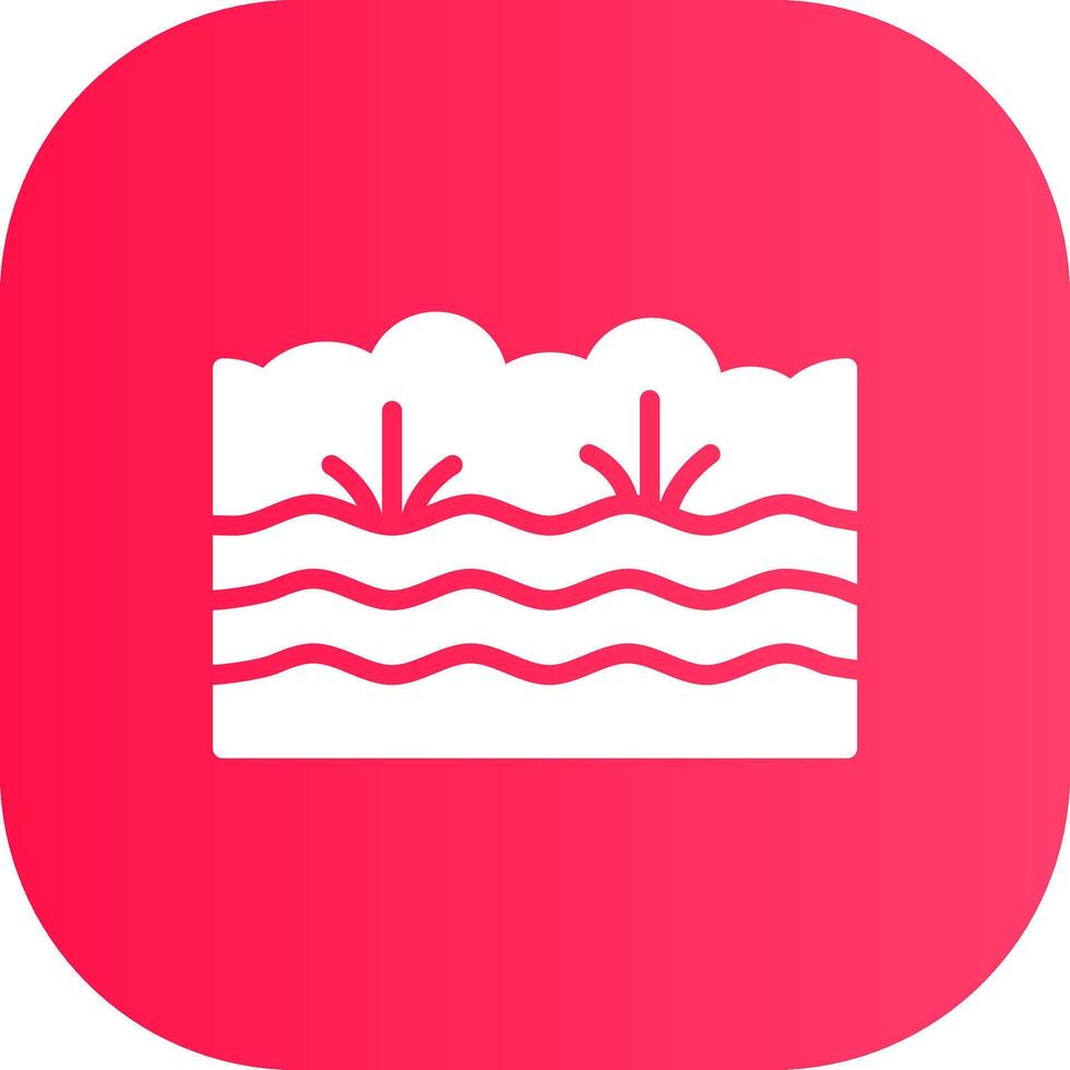 Swamp Creative Icon Design vector