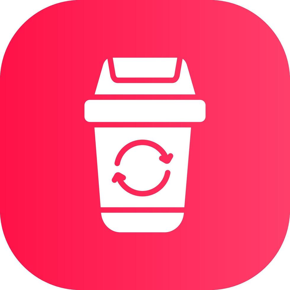 Trash Recycle Creative Icon Design vector