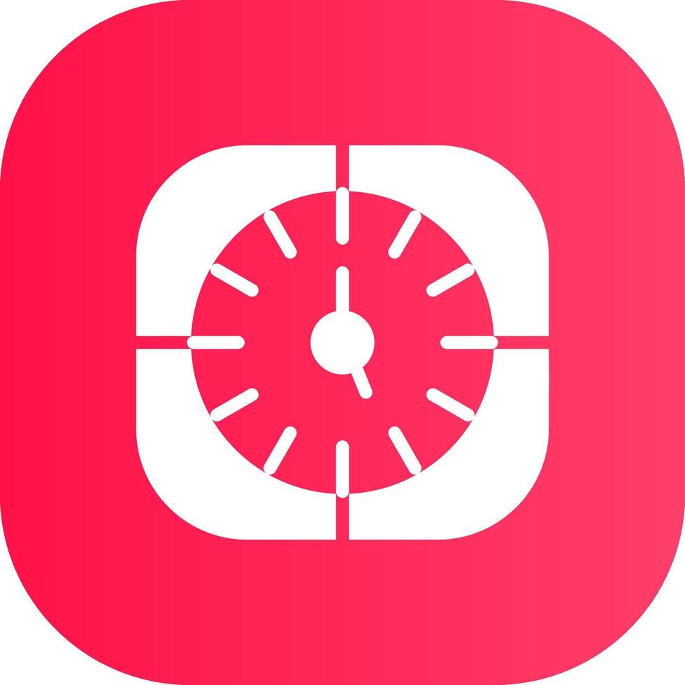 Clock Creative Icon Design vector