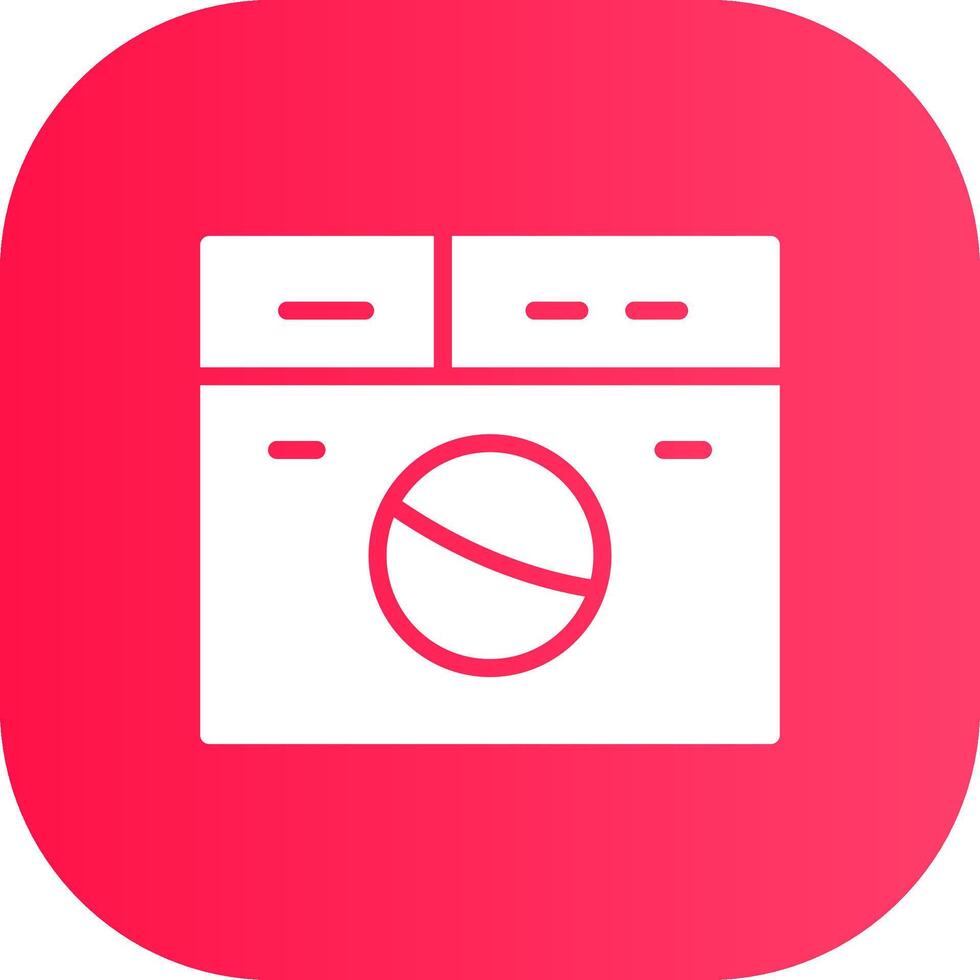 Laundry Creative Icon Design vector