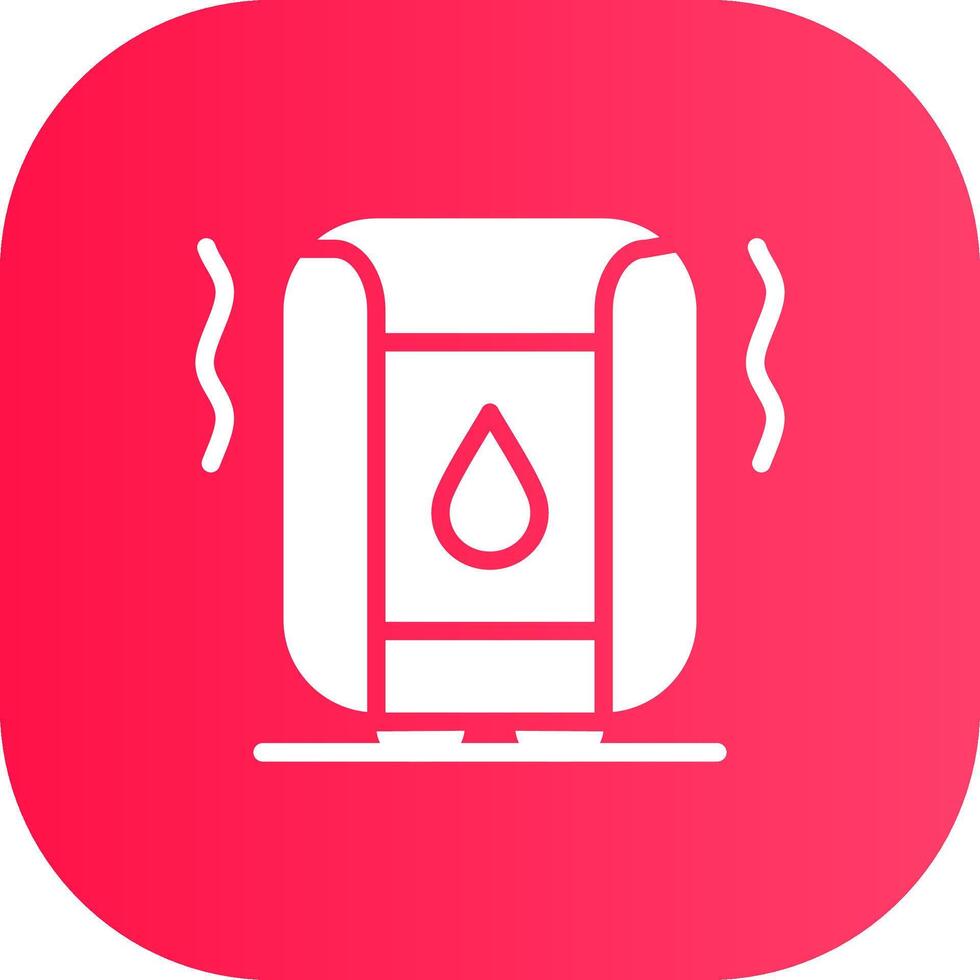 Humidifier Creative Icon Design vector