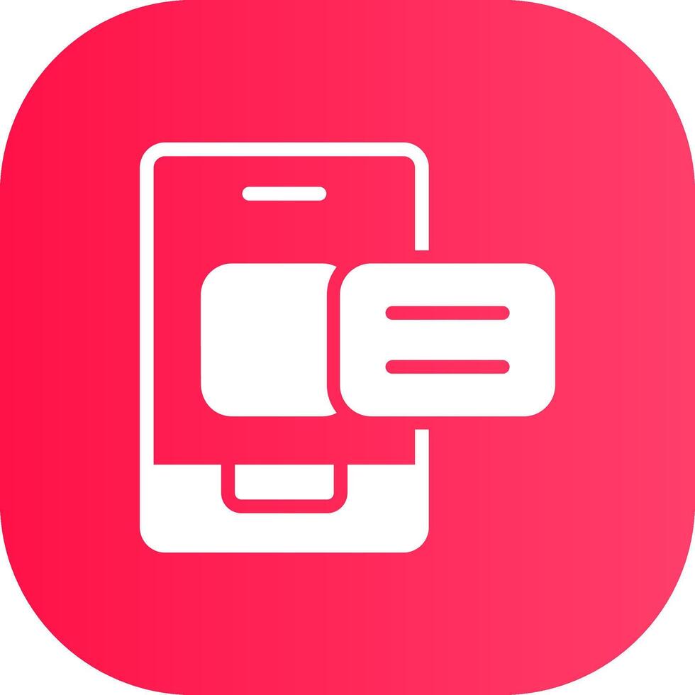 Mobile Boarding Pass Creative Icon Design vector
