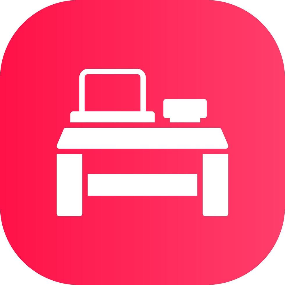 Desk Creative Icon Design vector