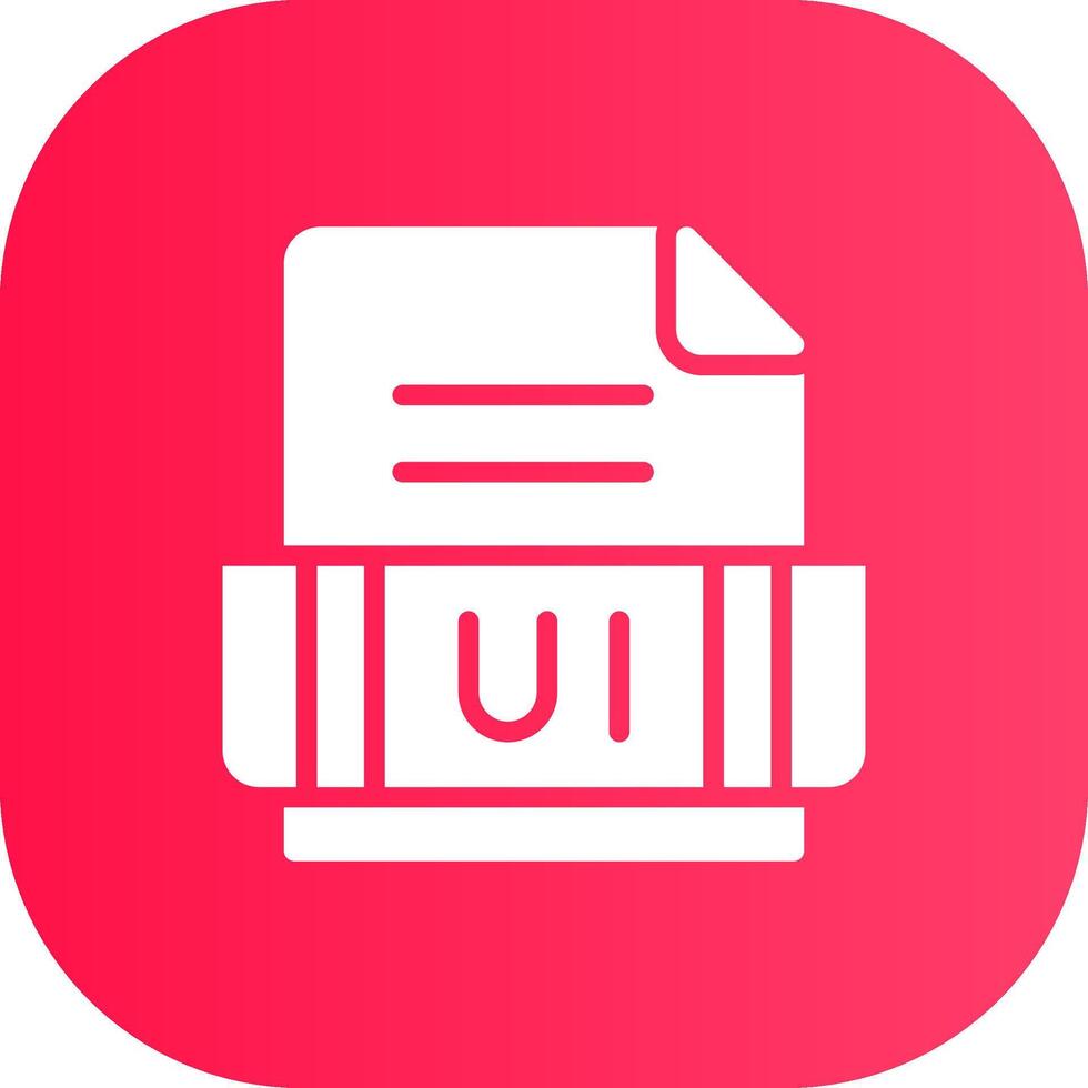 Ui Format Creative Icon Design vector