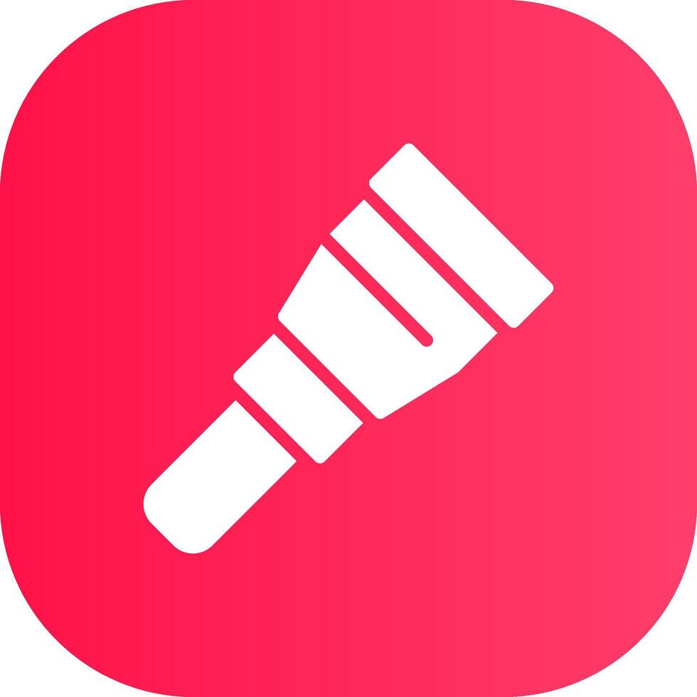 Flashlight Creative Icon Design vector