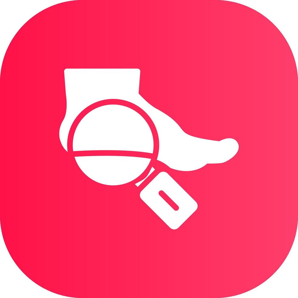 Foot Creative Icon Design vector