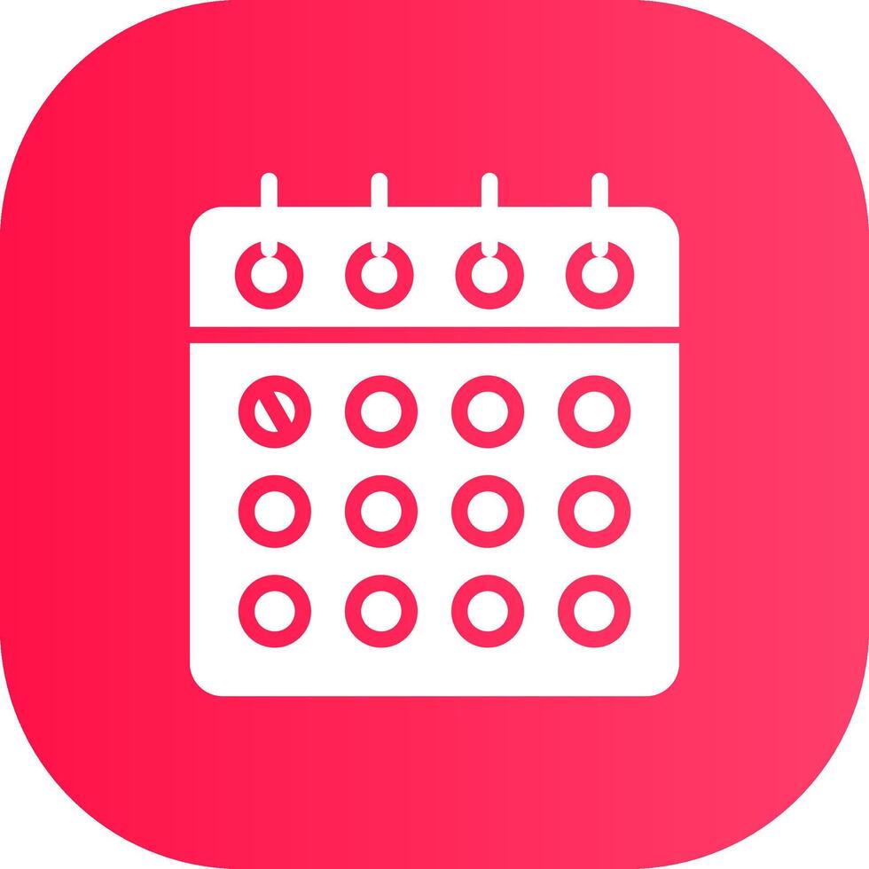 Calendar Creative Icon Design vector