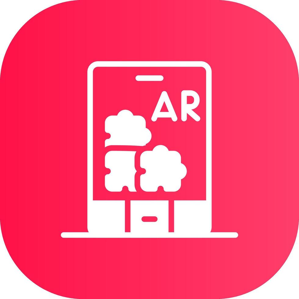 Ar Puzzle Creative Icon Design vector
