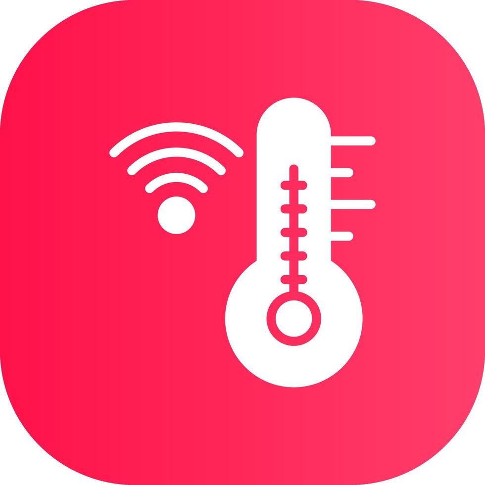 Thermostat Creative Icon Design vector