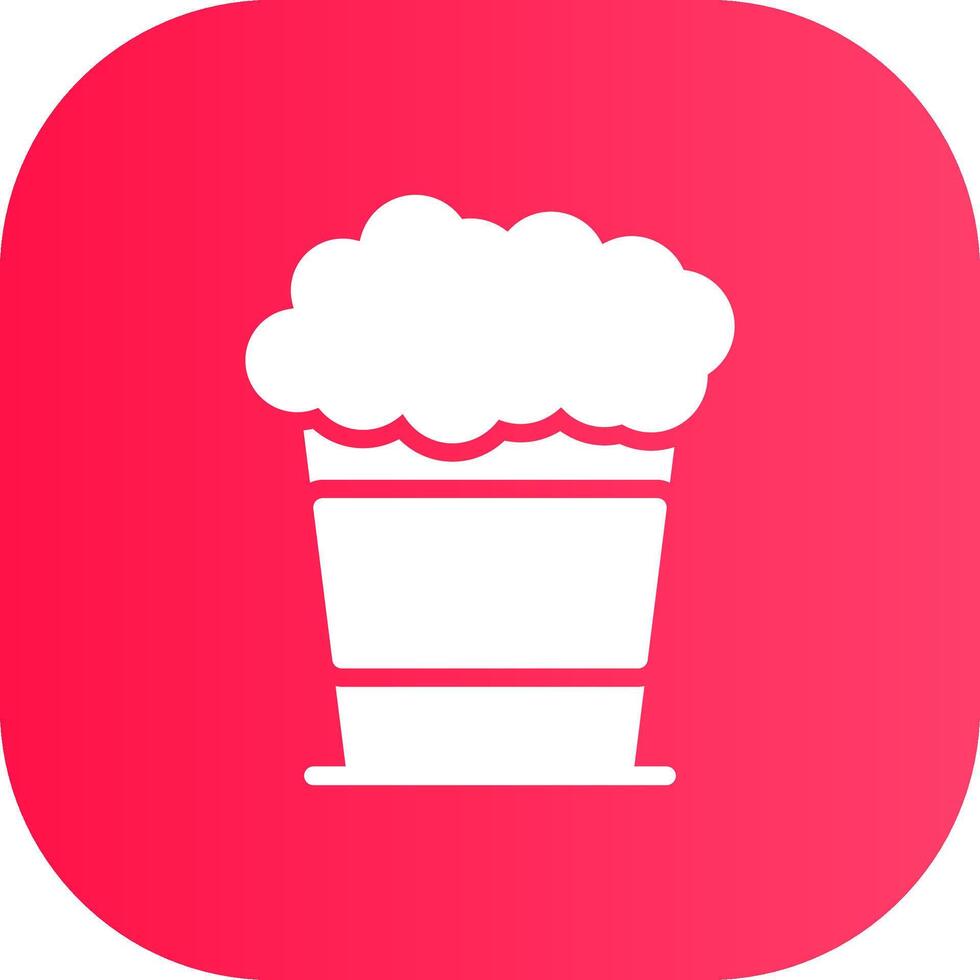 Popcorn Creative Icon Design vector