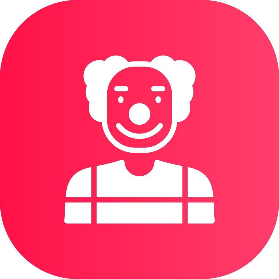 Clown Creative Icon Design vector