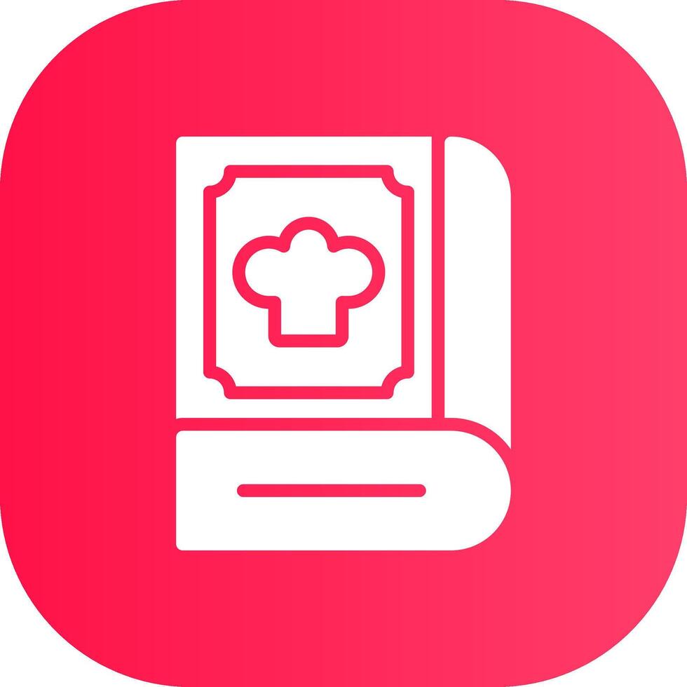 Cook Book Creative Icon Design vector
