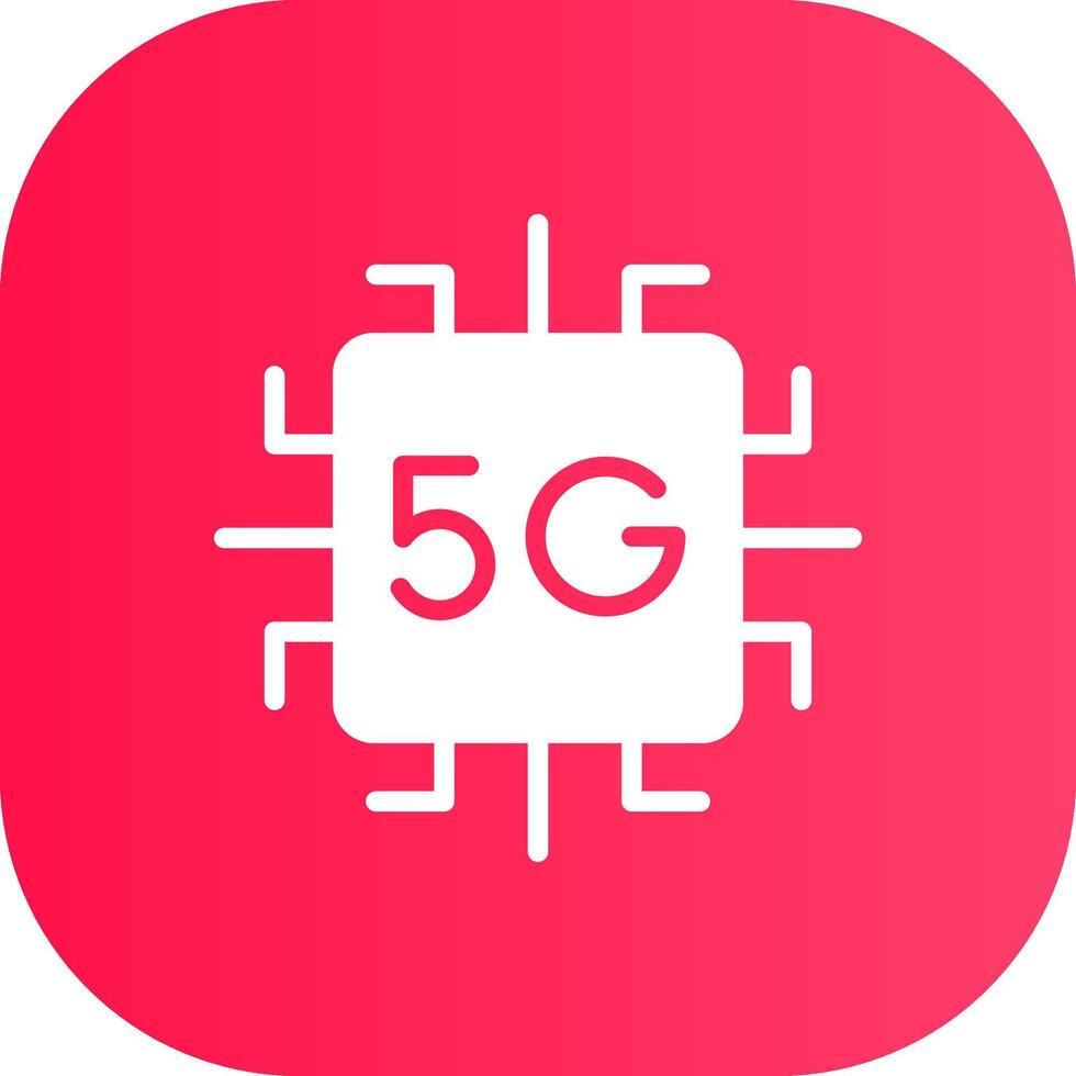 5G Creative Icon Design vector