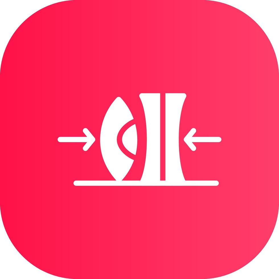 High Index Lenses Creative Icon Design vector