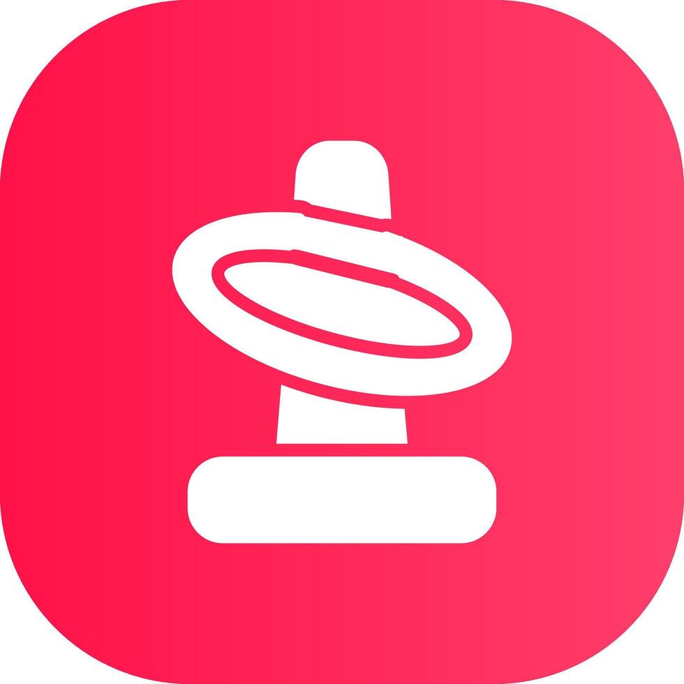 Glyph Corner Gradient Design vector