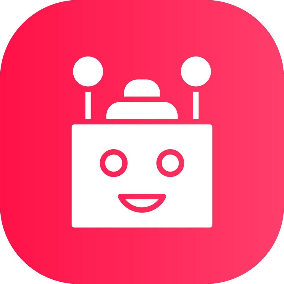 Chatbot Creative Icon Design vector