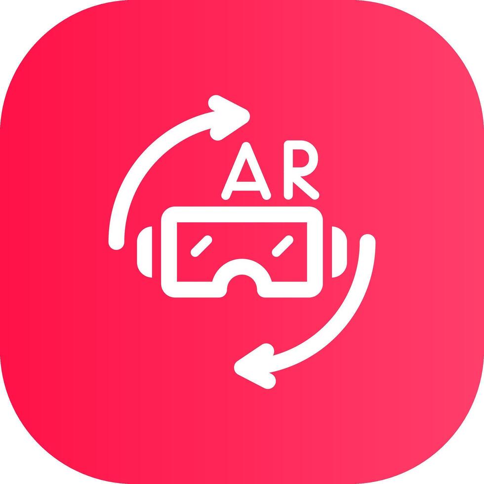 Vr Glasses Creative Icon Design vector