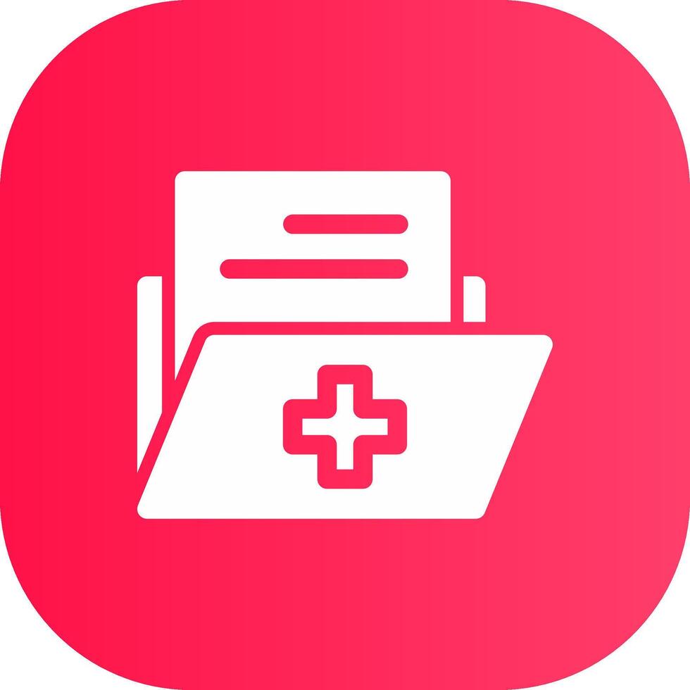 Medical History Creative Icon Design vector