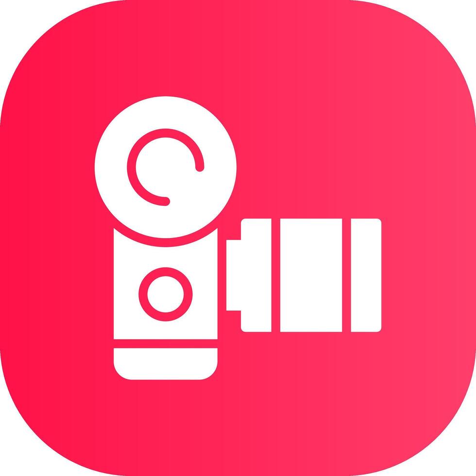 Video Camera Creative Icon Design vector