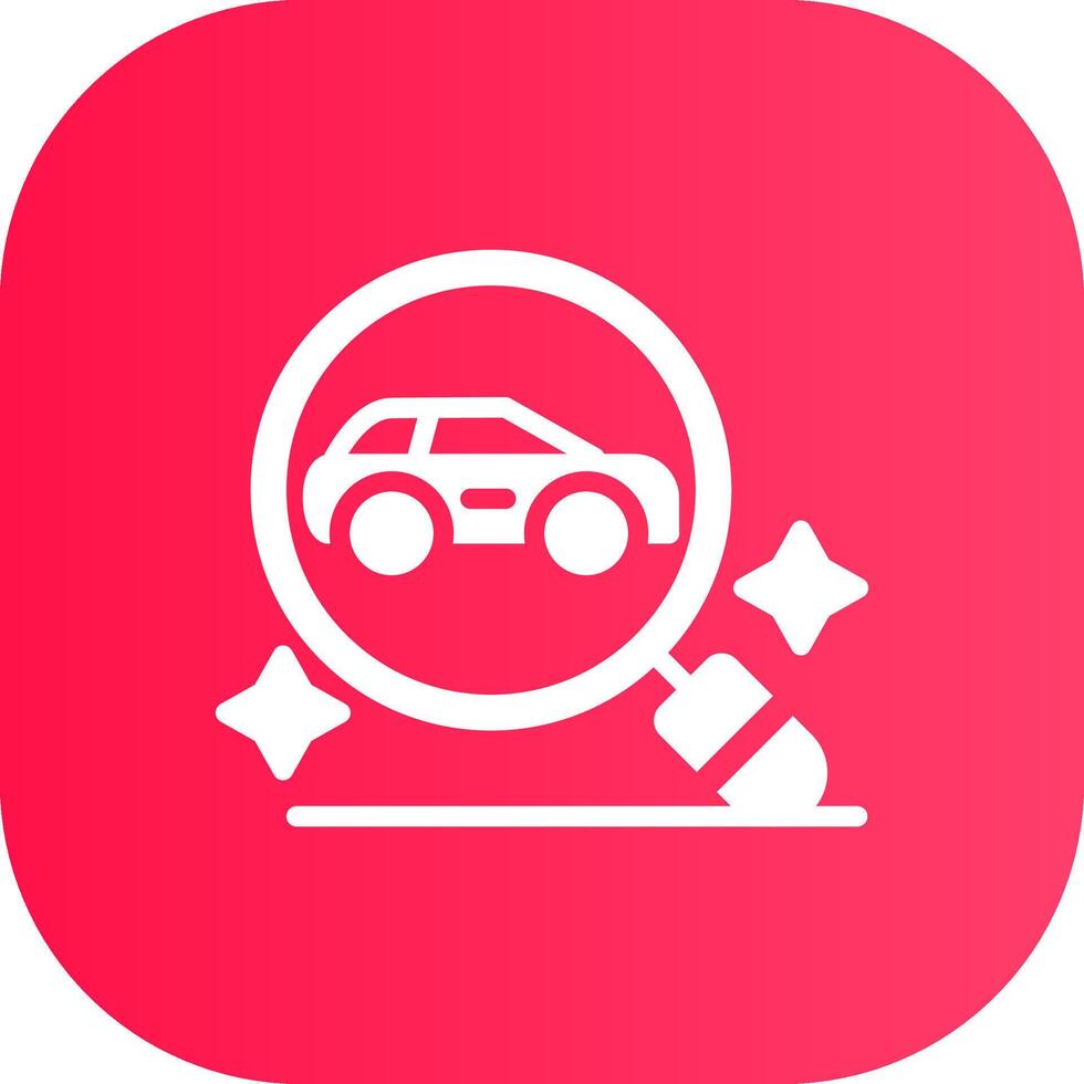 Car Finder Creative Icon Design vector