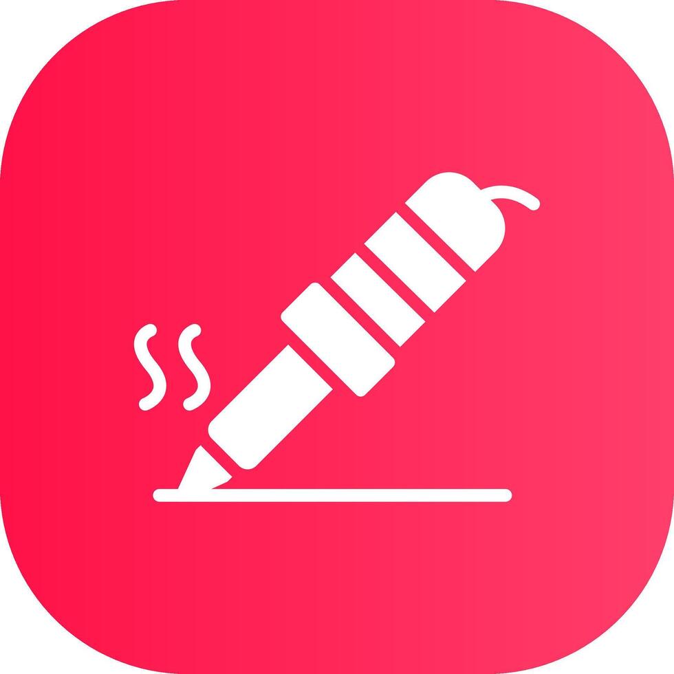 Soldering Creative Icon Design vector