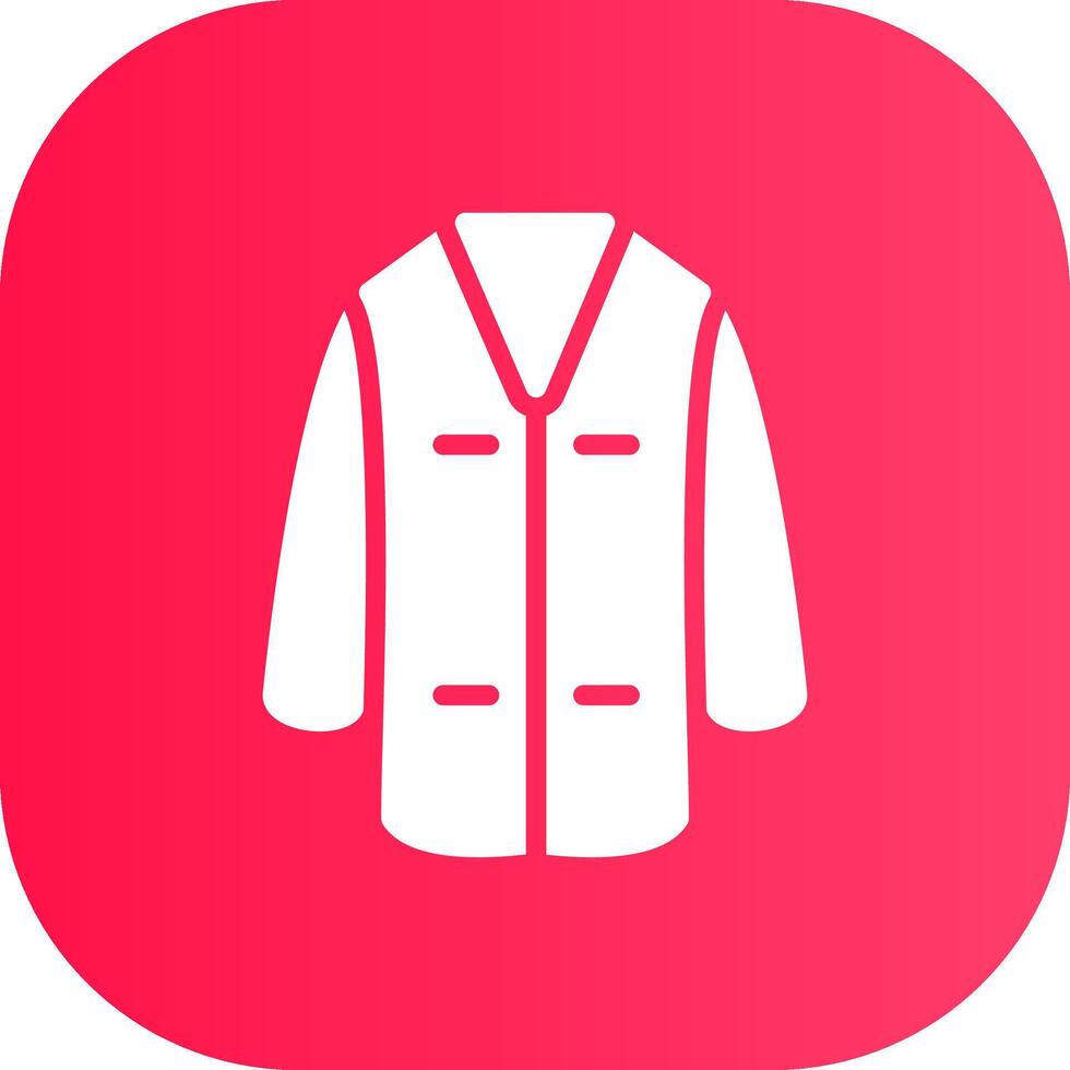 Lab Coat Creative Icon Design vector