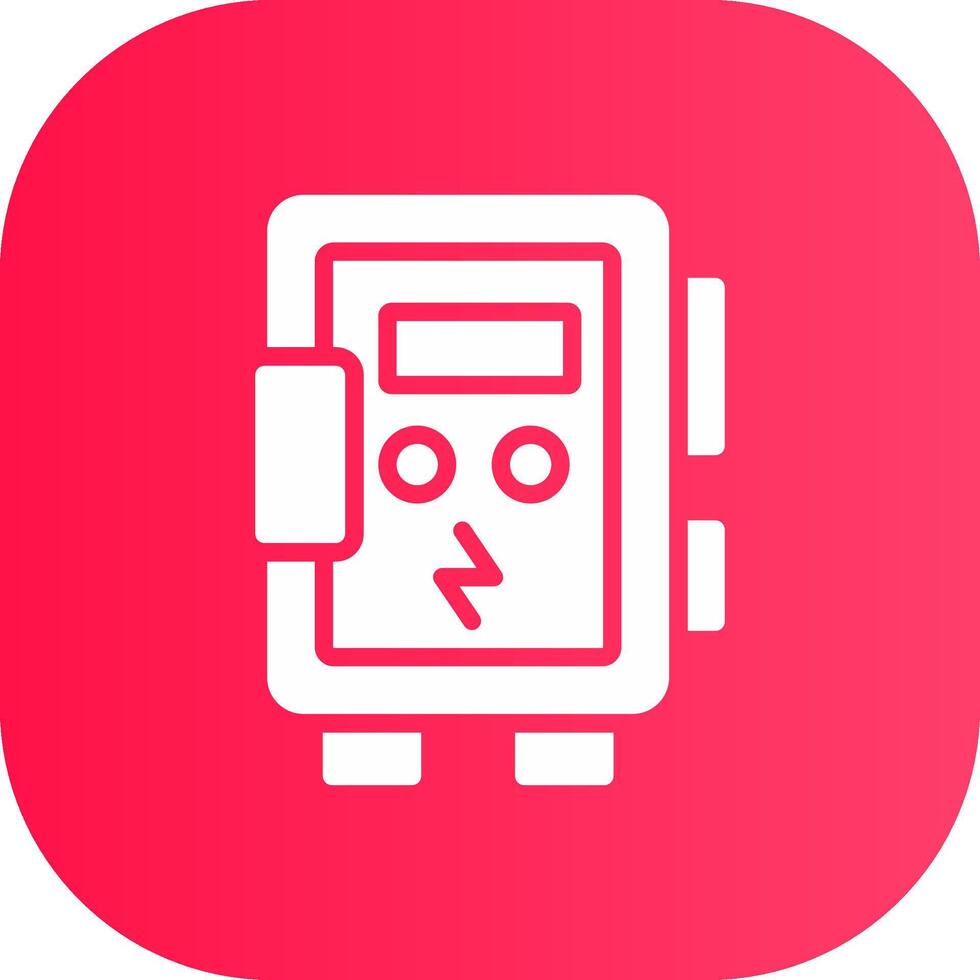 Fuse Box Creative Icon Design vector