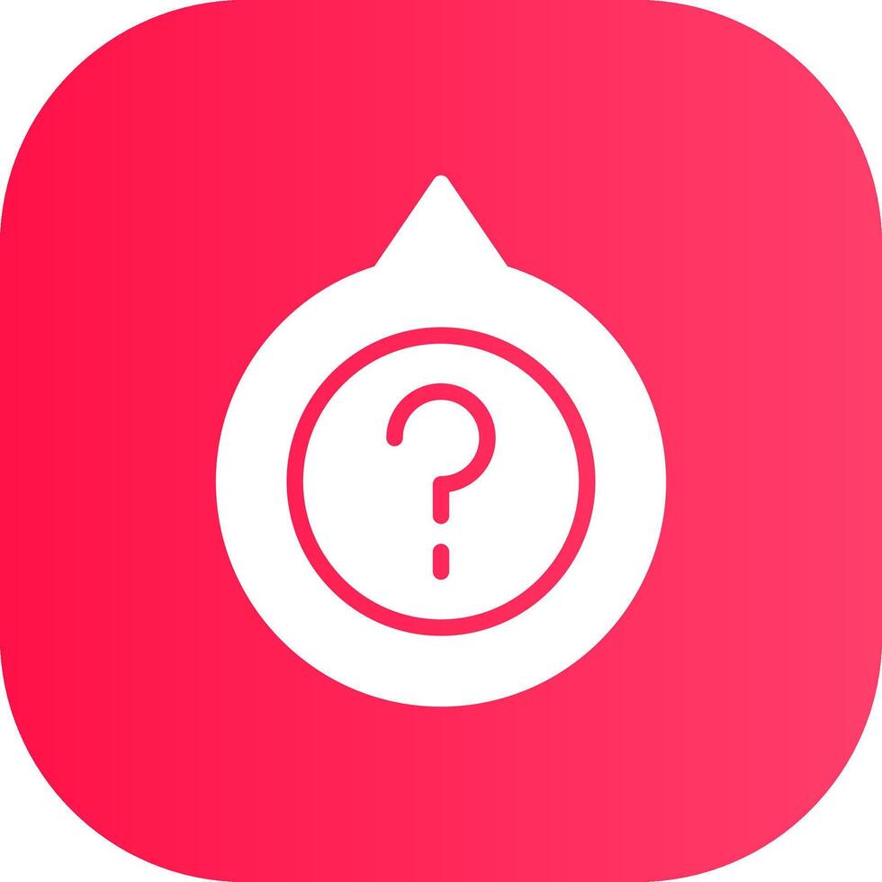 Question Creative Icon Design vector