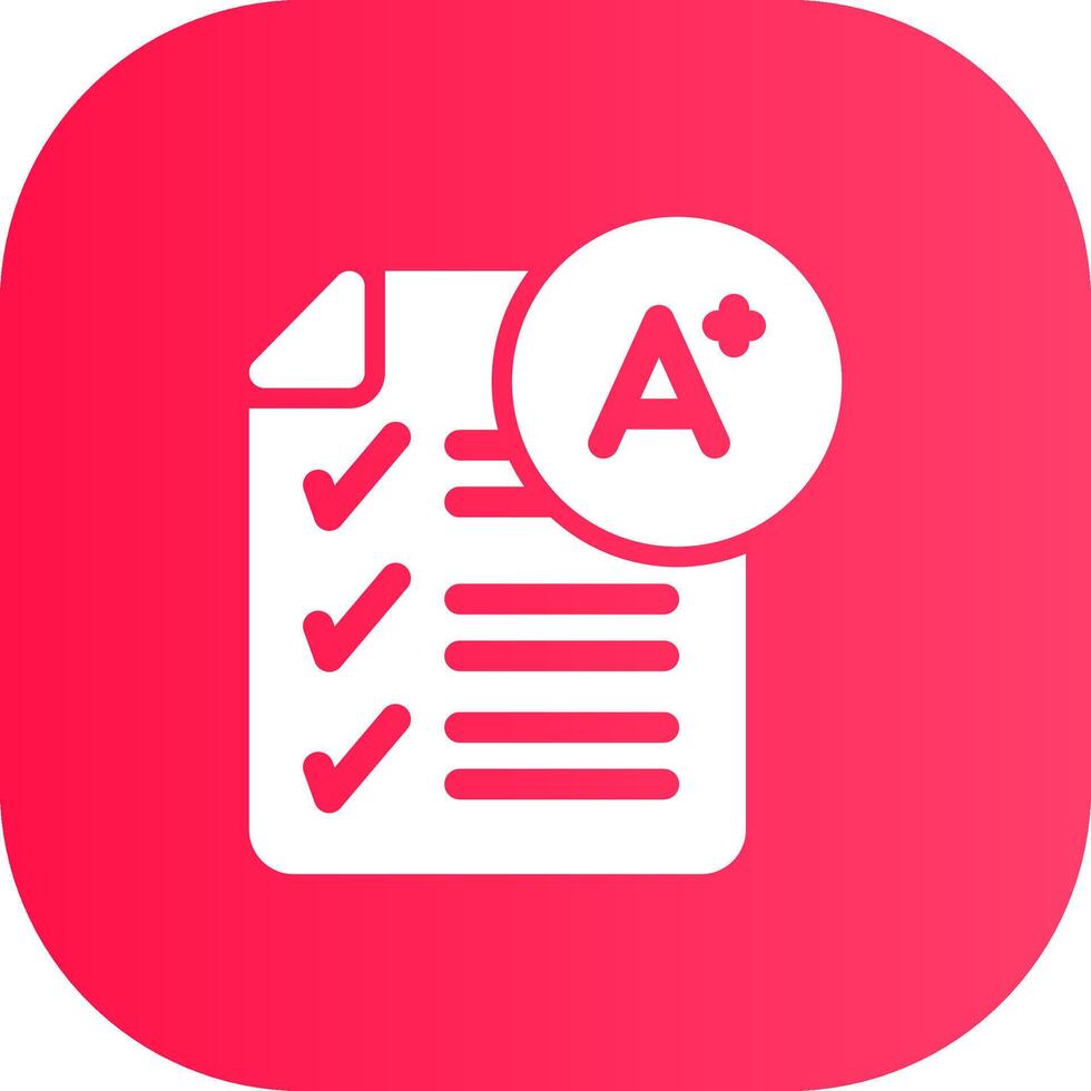 Grade Creative Icon Design vector