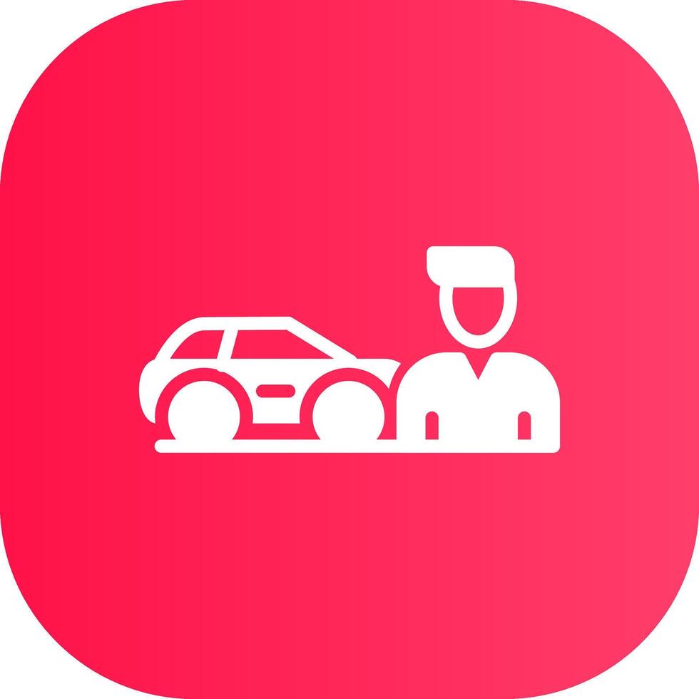 Used Car Dealership Creative Icon Design vector