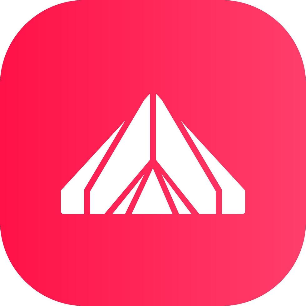 Camping Creative Icon Design vector