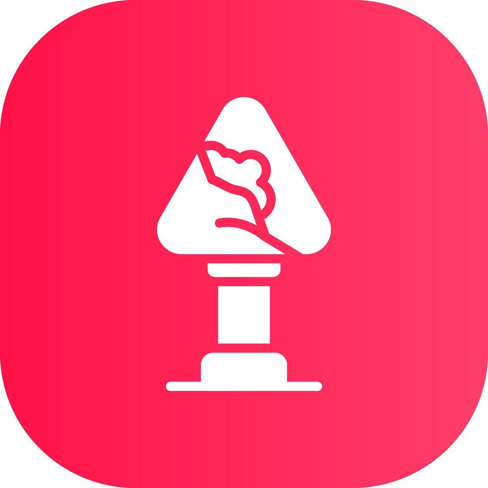 Avalanche Sign Creative Icon Design vector