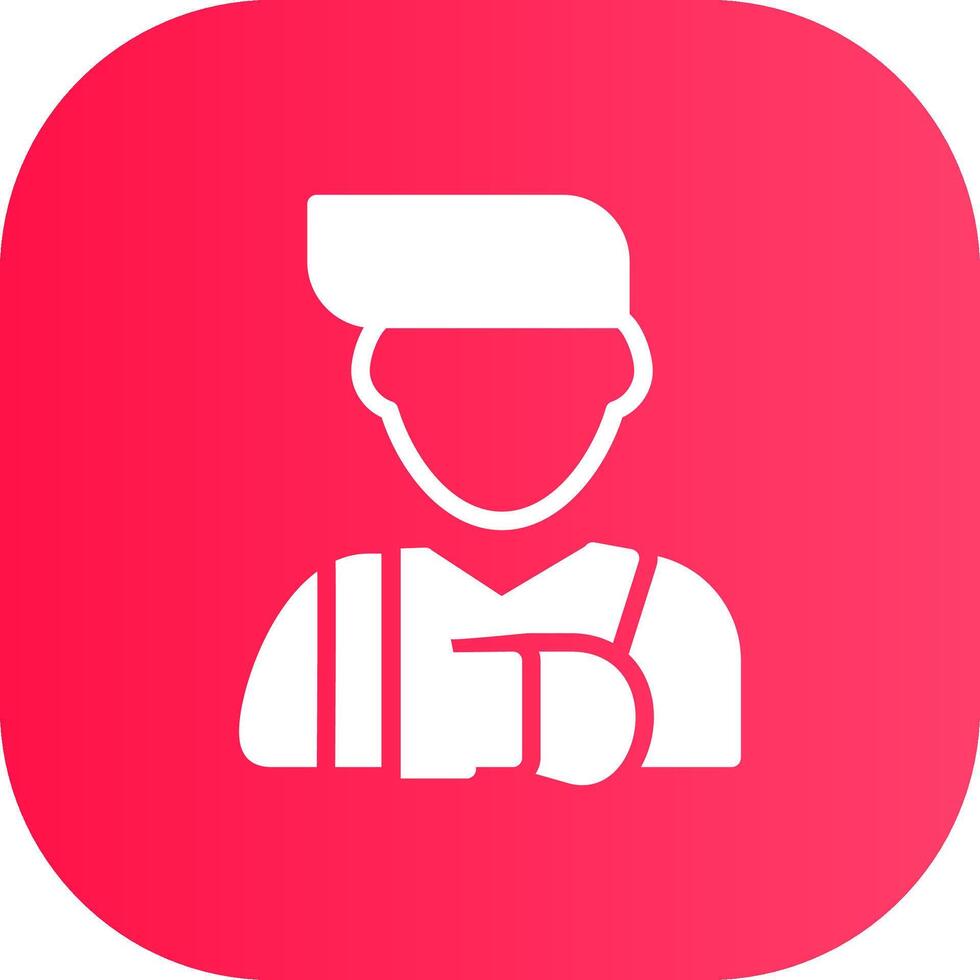 Injury Creative Icon Design vector